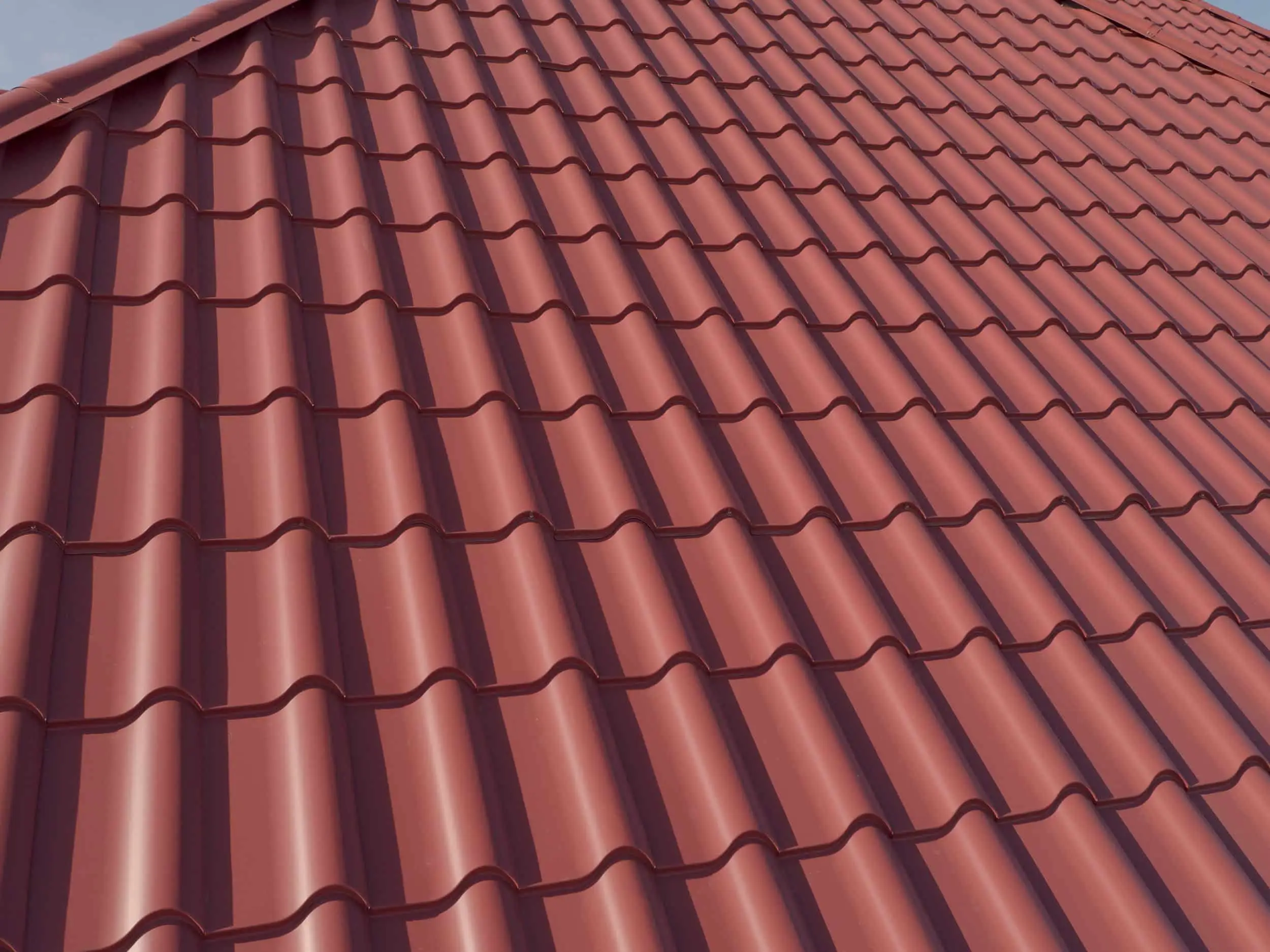 South Barrington, Il 60010 Interlock Metal Roofing Tile Red Aluminum Roof Tiles